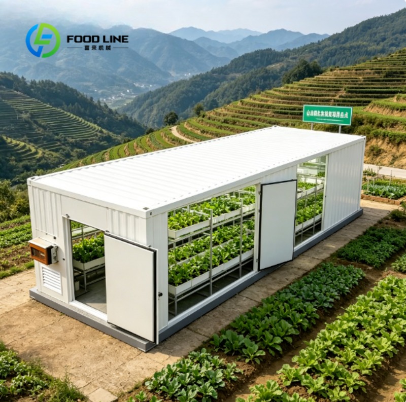 Urban Farming Indoor - Modulares Pflanzbehältersystem Automatisches Smart-Grow-System für Indoor-Vertikalfarming